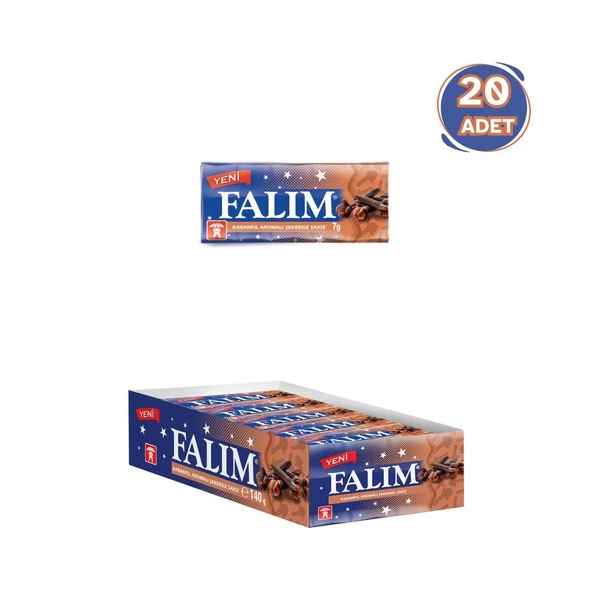 Falım Karanfil Sakız 7 gr - 20 Adet ürün görseli 1