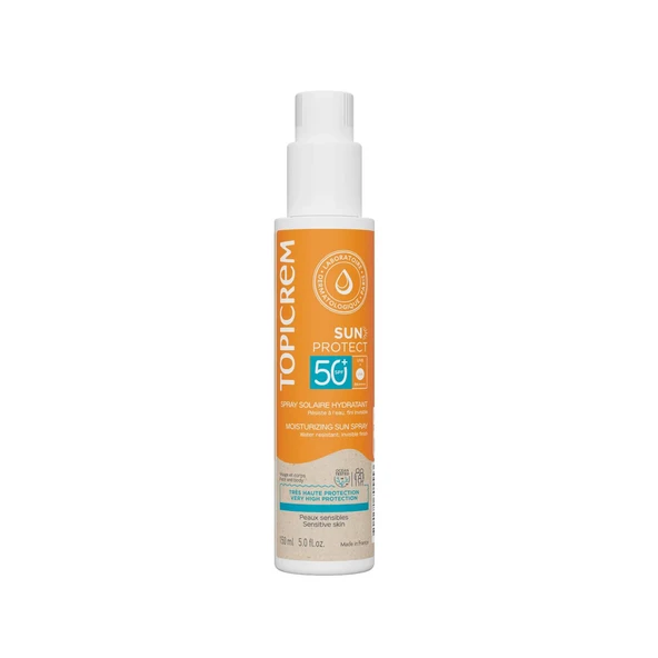 Topicrem Sun Protect SPF50 Nemlendirici Etkili Güneş Koruyucu Sprey 150 ml ürün görseli 1