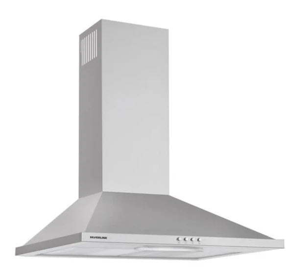 SİLVERLİNE 2240.6.110.07 CONİC 60CM İNOX DAVLUMBAZ ürün görseli 1