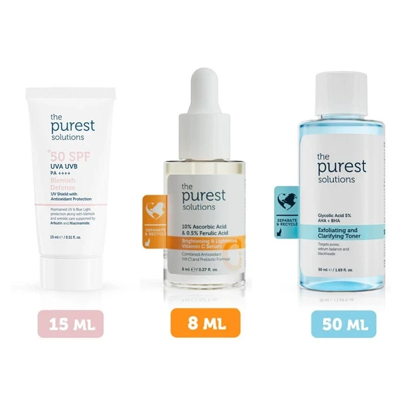 The Purest Solutions Nem ve Koruma Tanışma Seti ürün görseli 1