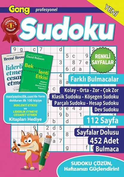 Gong Profesyonel Sudoku 2026/02 ürün görseli 1
