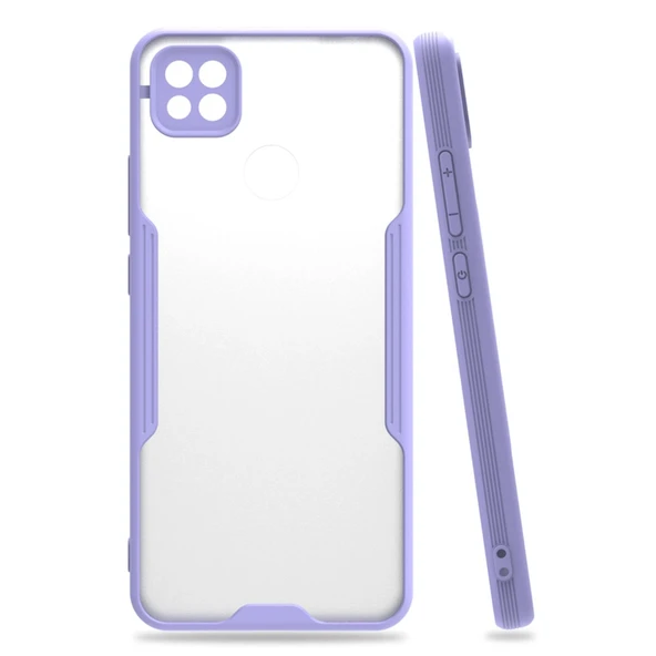 Xiaomi Redmi 9c Kılıf Platin Silikon - Lila ürün görseli 1