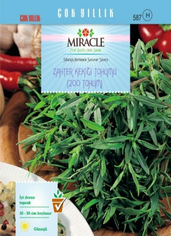 Miracle Zahter Kekiği Tohumu (200 tohum) ürün görseli 1