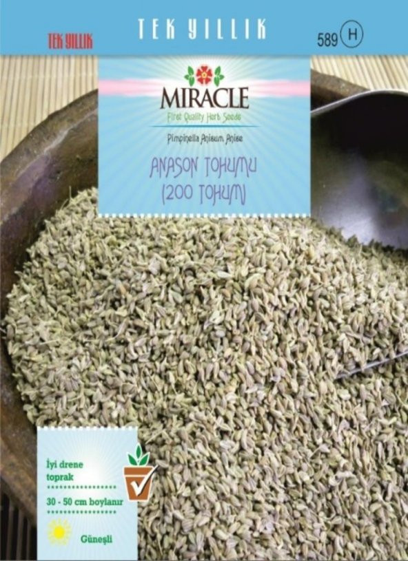 Miracle Anason Tohumu (200 tohum) ürün görseli 1