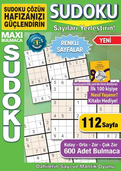 Maxi Sudoku Bulmaca 2026/02 ürün görseli 1