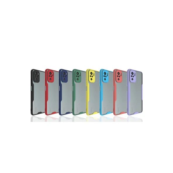 Xiaomi Redmi Note 10 Kılıf Platin Silikon - Sarı - Resim 2