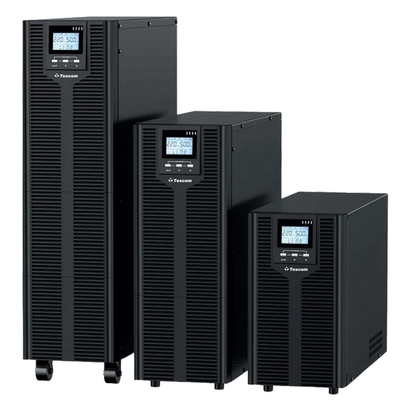 TESCOM Teos+ 15 KVA Online 3F/1F UPS (900960165) (20x7A Akü) ürün görseli 1