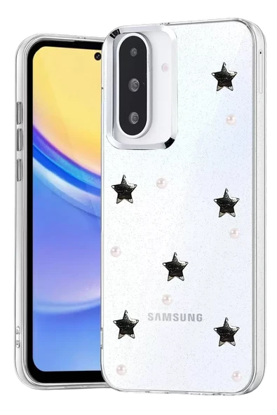 Newface Samsung Galaxy A36 Fiyonk Desenli Kapak - Desen 7 ürün görseli 1