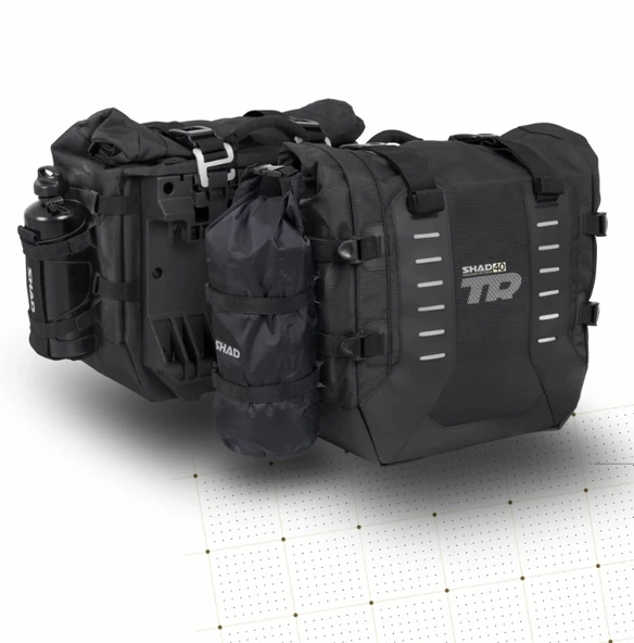 SHAD TR40 SADDLE BAG ADVENTURE YAN ÇANTA SETİ (2x32) 64 Litre ürün görseli 1