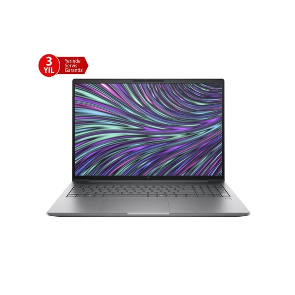 HP B30HNES, ZBook X 16 G1i, Ultra 7-265H 16" WUXGA IPS, 32Gb DDR5 Ram, 1Tb SSD, 8Gb Nvidia RTX PRO 2000 ADA Ekran Kartı, Windows11 Pro, Notebook İş İstasyonu (3 Yıl Yerinde Servis) ürün görseli 1