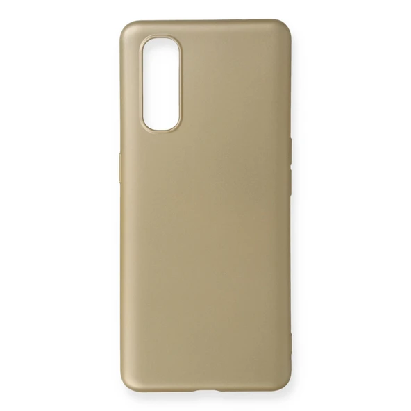 Oppo Find X2 Kılıf First Silikon - Gold ürün görseli 1