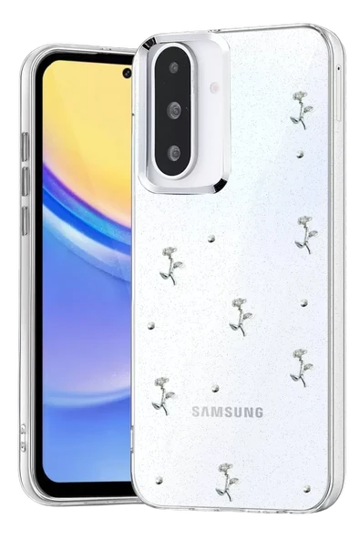 Newface Samsung Galaxy A36 Fiyonk Desenli Kapak - Desen 4 ürün görseli 1