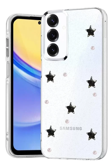 Newface Samsung Galaxy S25 FE Fiyonk Desenli Kapak - Desen 7 ürün görseli 1