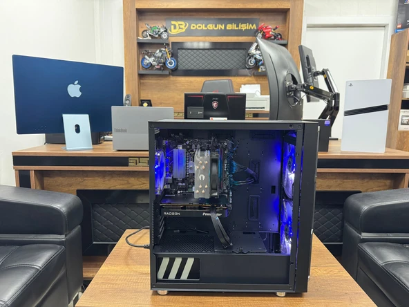 Dolgun Teknoloji 4866 Prime S43 AMD R5-7500F 32GB 1TB RX9060XT 16GB Masaüstü Bilgisayar ürün görseli 1