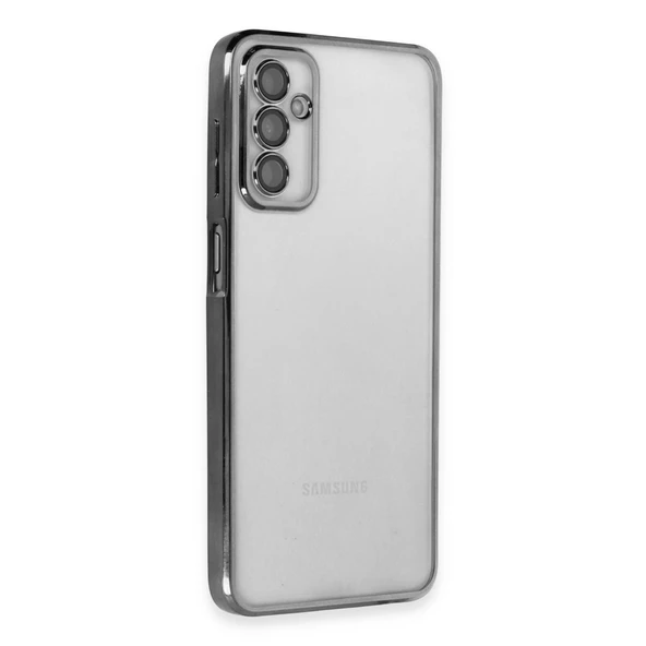 Samsung Galaxy M23 Kılıf Razer Lensli Silikon - Siyah ürün görseli 1
