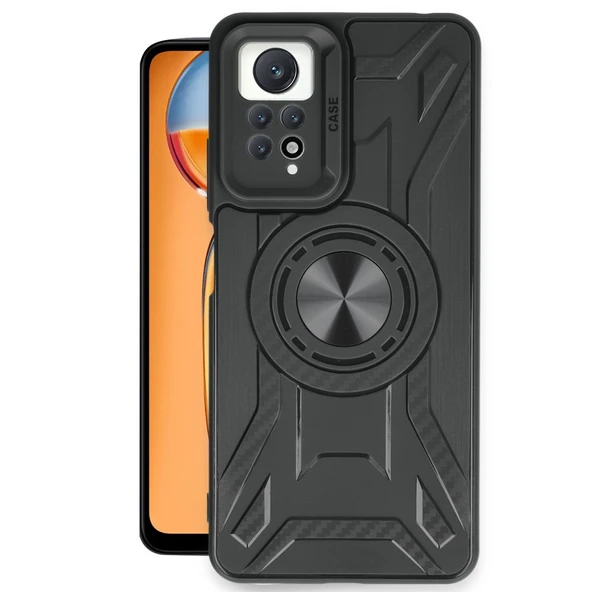 Xiaomi Redmi Note 12 Pro 4g Kılıf Lincoln Silikon - Siyah ürün görseli 1