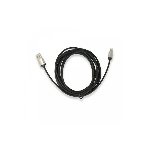 Usb To Lightning 3m Kablo - Siyah ürün görseli 1