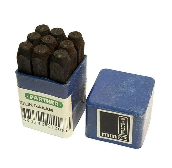 Partner Çelik Rakam 9'lu 10 mm ürün görseli 1