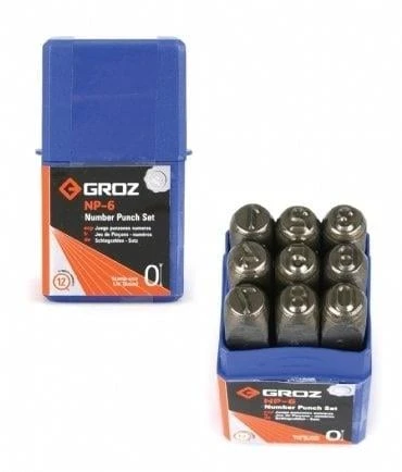 Groz NP/8 Rakam Zımba Takım 8 mm ürün görseli 1