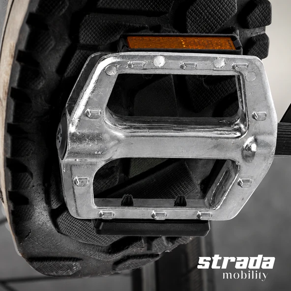 Strada Alüminyum Bilyalı Reflektörlü Bisiklet Pedalı - Resim 6