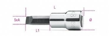 Beta 910LP 3/8'' Lokmalı Düz Tornavida 1.2x8mm ürün görseli 1