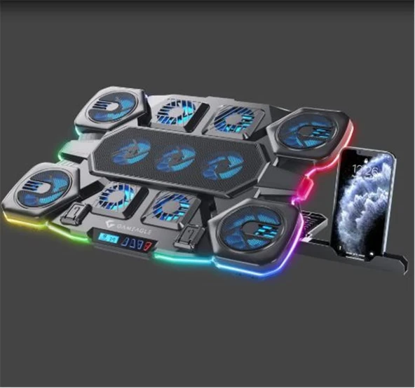 Gameagle GE2007 Vortex K11 RGB Notebook Soğutucu 17.3" ürün görseli 1