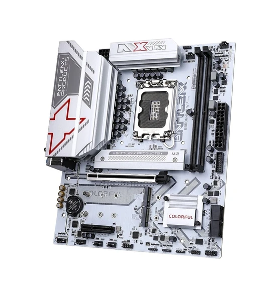 COLORFUL BATTLE-AX B860M-GHA WIFI V20 DDR5 M-ATX ANAKART - Resim 4