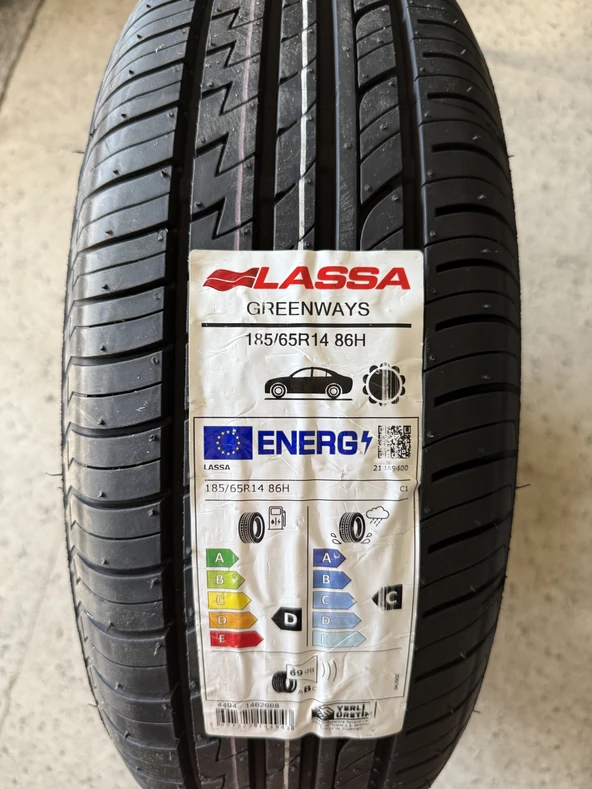 LASSA / 185/65R14 (GREENWAYS) 2026 YAZ LASTİĞİ (1 ADET FİYATIDIR. EN AZ 2 ADET VERİLMEKTEDİR) ürün görseli 1