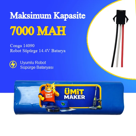 Conga 14090 Robot Süpürge 7000 mAh Batarya ürün görseli 1