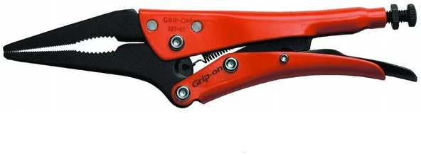 Grip-On 127F-06 Uzun Çeneli Ayarlı Pense 176 mm ürün görseli 1
