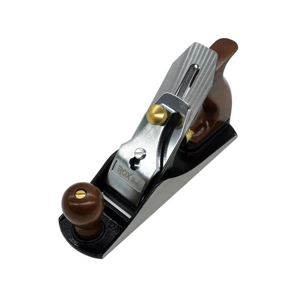 Rox Wood 00107 Ahşap Saplı Rende No:4 250 mm | Profesyonel Marangoz Düz Rende ürün görseli 1