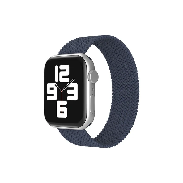 Apple Watch 38mm Ayarlı Solo Silikon Kordon - Lacivert ürün görseli 1