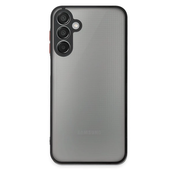Samsung Galaxy M15 Kılıf Montreal Silikon Kapak - Siyah ürün görseli 1
