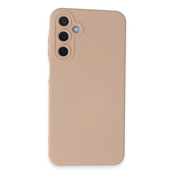 Samsung Galaxy A15 4g Kılıf Nano İçi Kadife Silikon - Pudra ürün görseli 1