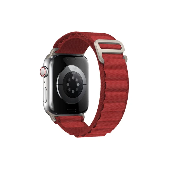 Apple Watch 42mm Mountain Kordon - Kırmızı ürün görseli 1