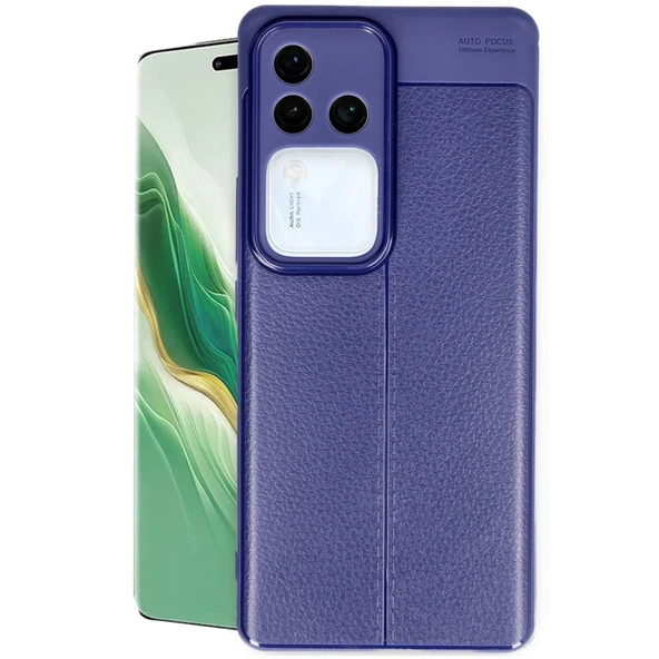 Vivo V30 5g Kılıf Auto Focus Kapak - Lacivert ürün görseli 1