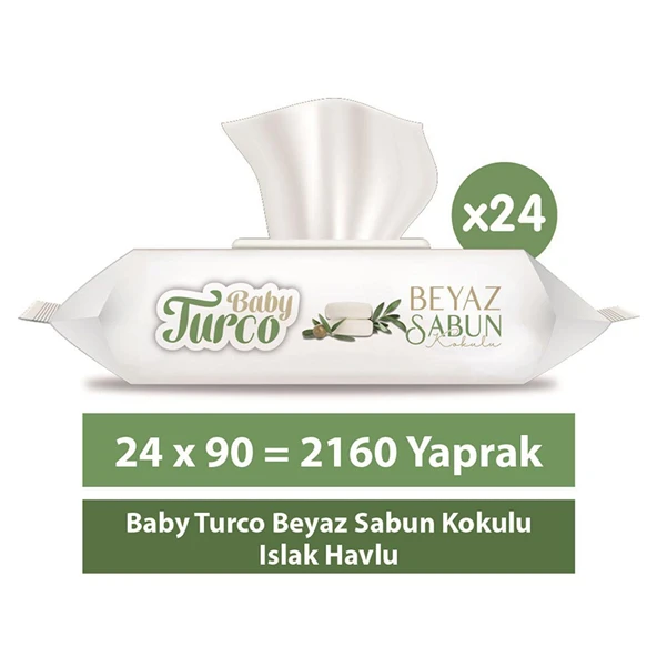BABY TURCO SABUN KOKULU 24x90 KRK Koli fiyatı ürün görseli 1