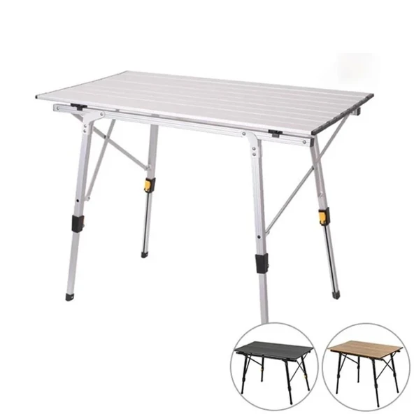 Madfox Moonlite Yükseklik Ayarlı Katlanır Kamp Masası 90X50Cm ürün görseli 1