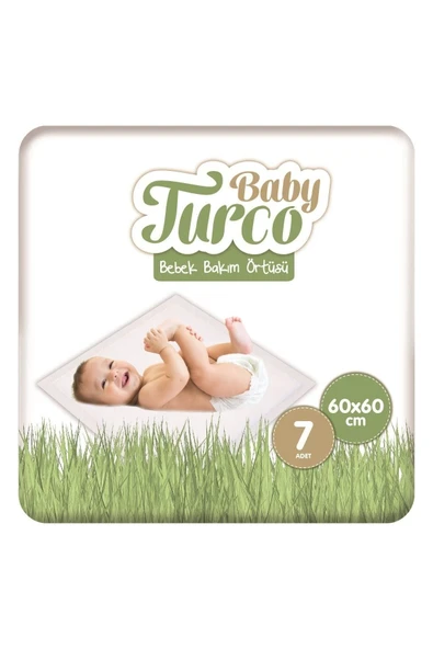 BABY TURCO BEBEK BAKIM STD 60*60 7x12 Koli fiyatı ürün görseli 1
