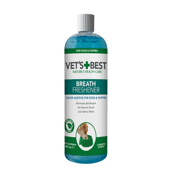 Vet's Best Breath Freshener Köpekler İçin Koku Önleyici Ağız Bakım Suyu 500Ml ürün görseli 1