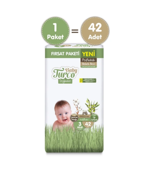 BABY TURCO DOĞA KNL FIRSAT MİDİ 42x6 Koli fiyatı ürün görseli 1