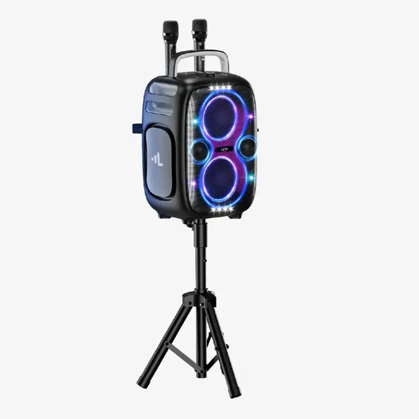 M427 Premium Çift Mikrofonlu 650W Ekstra Bas Bluetooth Hoparlör ürün görseli 1