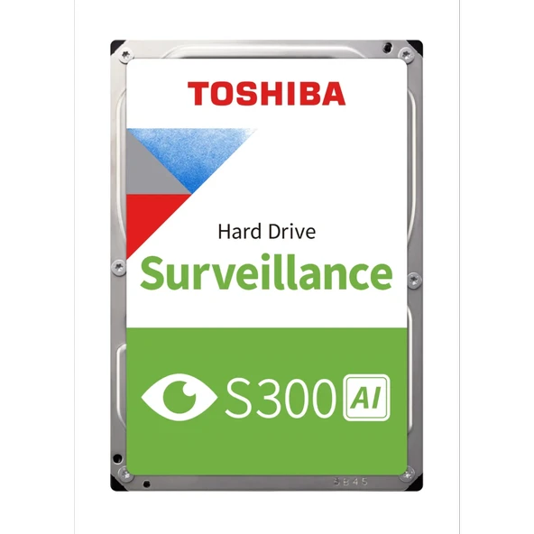 TOSHIBA S300 AI, MG10ADA800E-V, 3.5", 8TB 512Mb, 7200 Rpm, 7/24 Güvenlik, Data Center, Nas, Server, HDD (Türkiye Distribütörü Garantili) ürün görseli 1