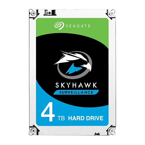 SEAGATE SKYHAWK, ST4000VX015, 3.5", 4TB, 256Mb, 5900Rpm, Güvenlik, HDD ürün görseli 1