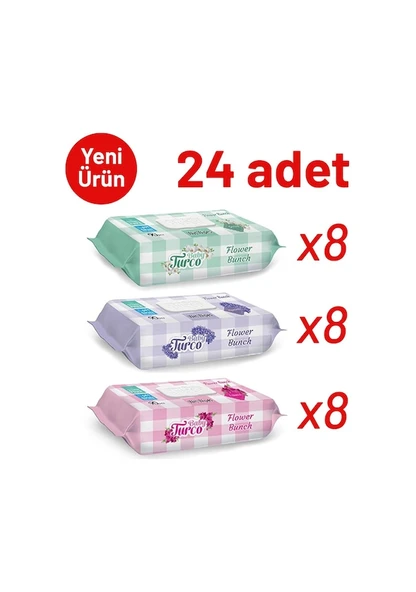 BABY TURCO ÇİÇEK DEMETİ 24x90 Koli fiyatı ürün görseli 1