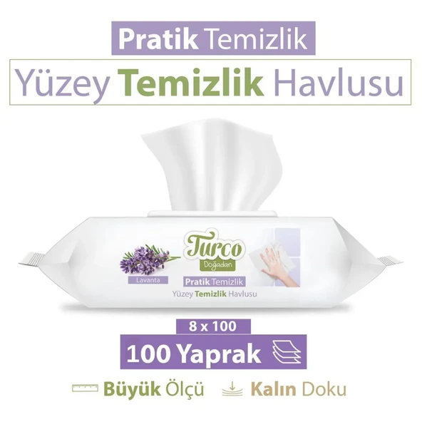 TURCO DOĞA YÜZEY TEM LAVANTA 12x100KRK Koli fiyatı ürün görseli 1