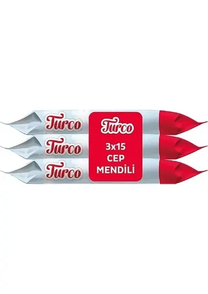 BABY TURCO 3x15 CEP MENDİLİ tekli Koli Fiyatı ürün görseli 1