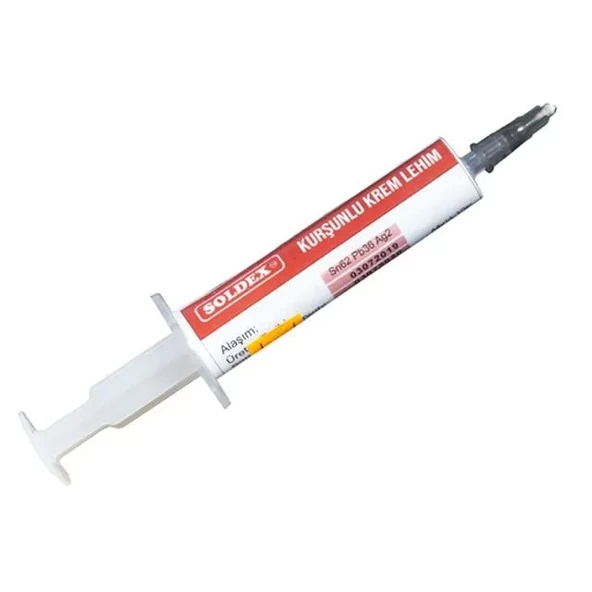 Soldex Kurşunlu 10 Gr. Lehim Şırınga ürün görseli 1