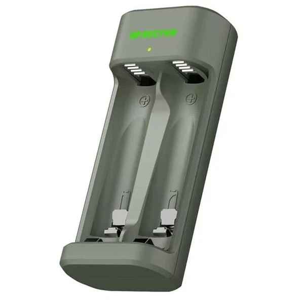Gp Recyko E221 Usb 2'Li Aa - Aaa Pil Şarj (Gpacse221004 Gpe221R21-2Gtlb1) ürün görseli 1