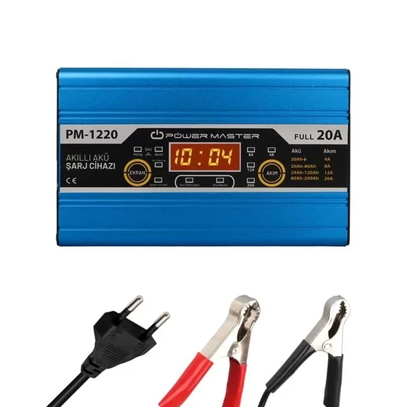 Pm-1220 12 Volt 20 Amper Akü Şarj ürün görseli 1
